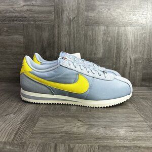 Nike Cortez Women's size 10 Light Blue Yellow Retro Shoes DZ2795-404